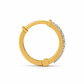 Diamond Huggie Hoops