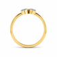 Duo Heart Diamond Band