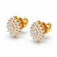 Marquise Halo Studs