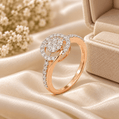 Orbit Diamond Tile Band