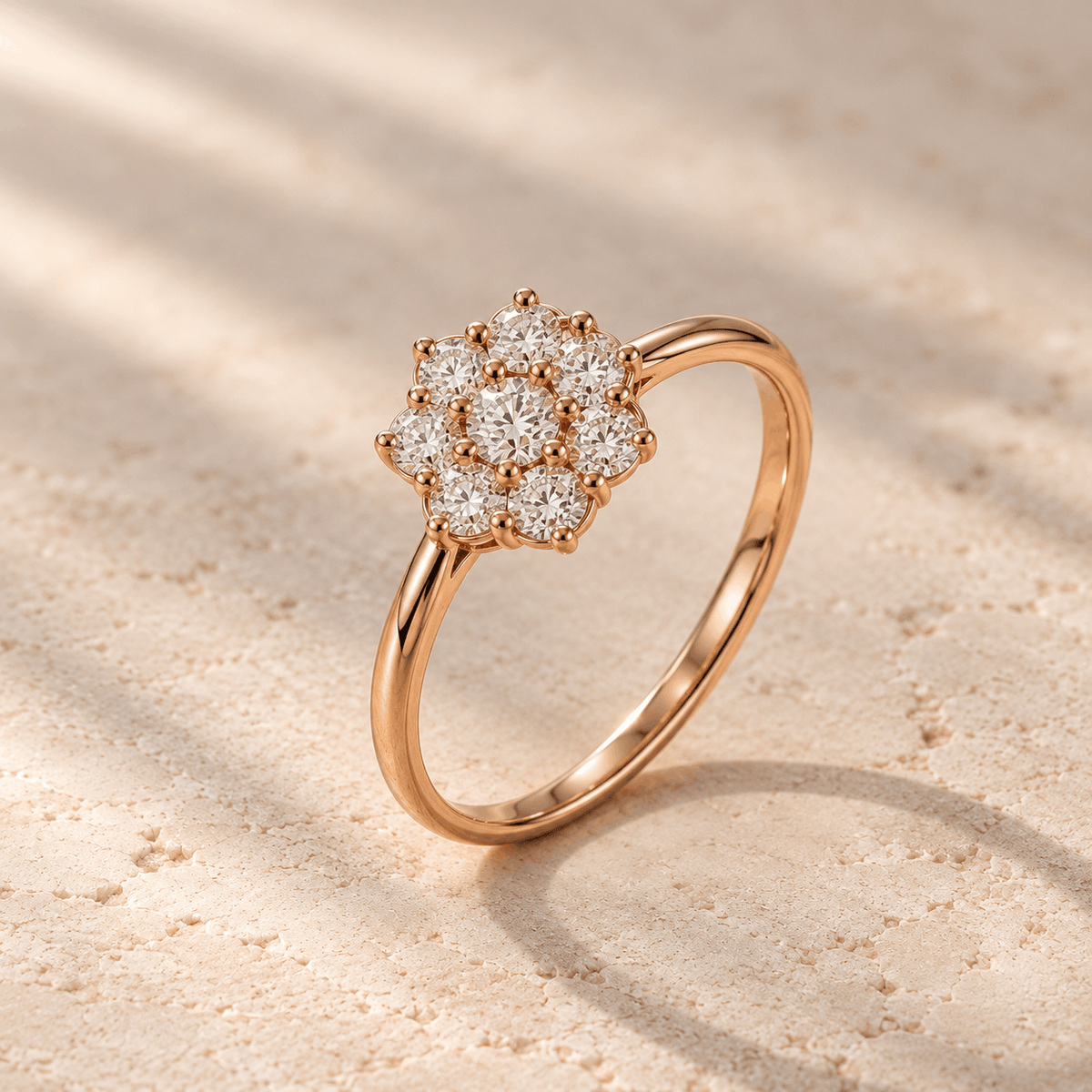 Marquise Bypass Ribbon Ring