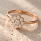 Marquise Bypass Ribbon Ring