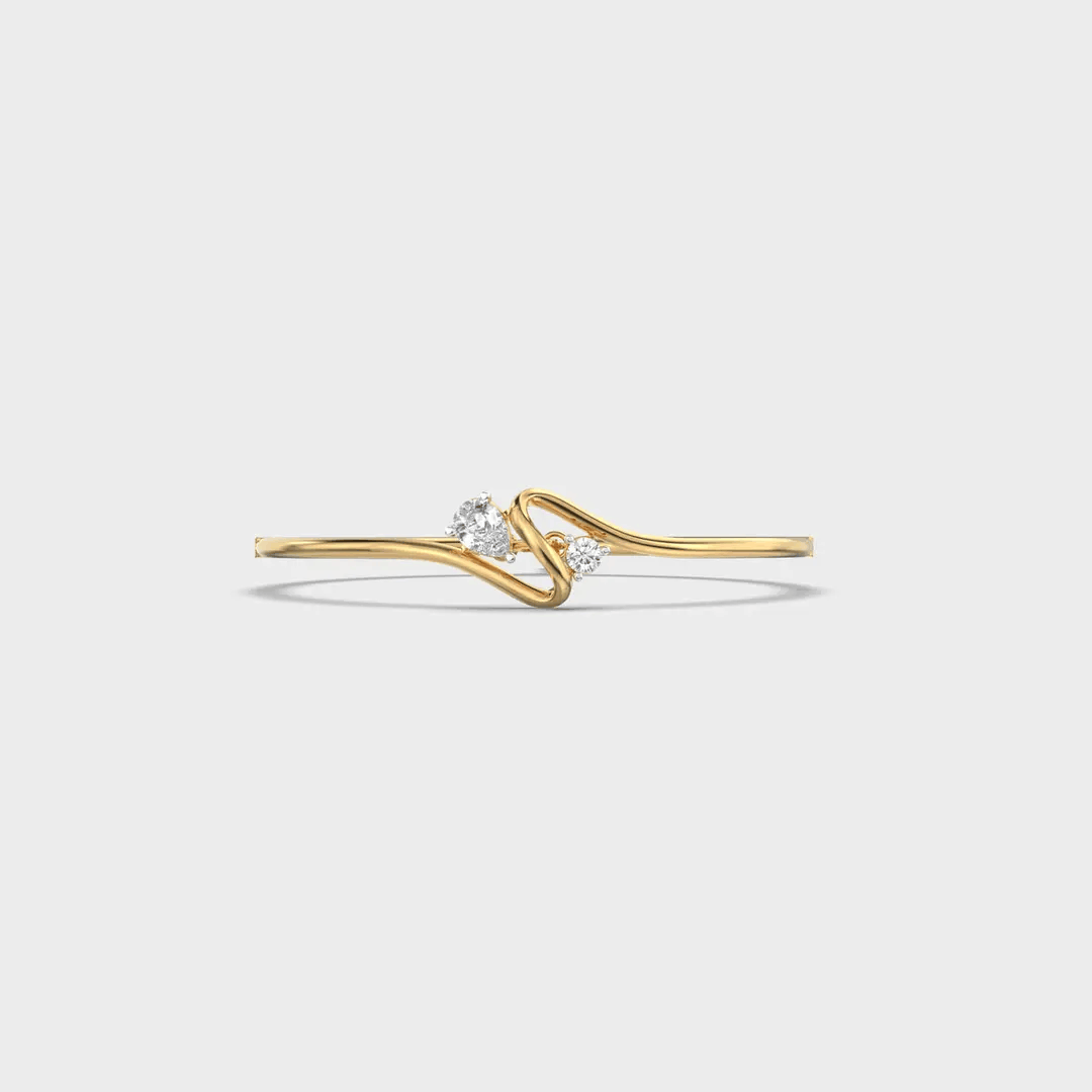 Twined Diamond Bracelet